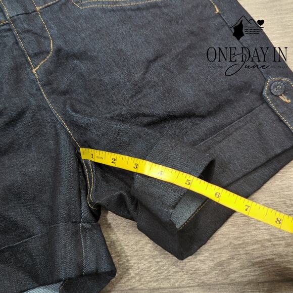 One5One High Waist Denim Shorts Size 10 - Picture 5 of 7